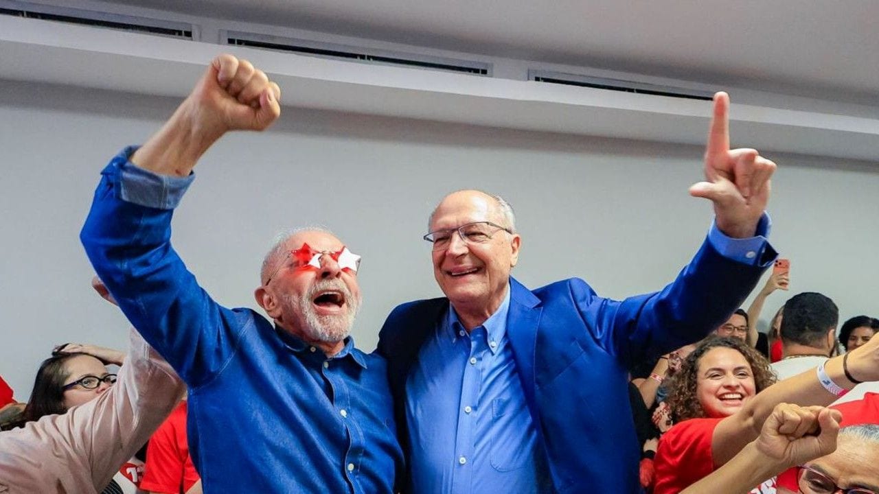 PSD e Kassab cumprimentam Lula e Alckmin pela reeleição