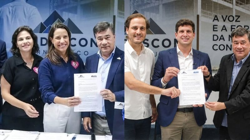 Sinduscon-PE e Ademi entregam carta com propostas ao governo de Pernambuco