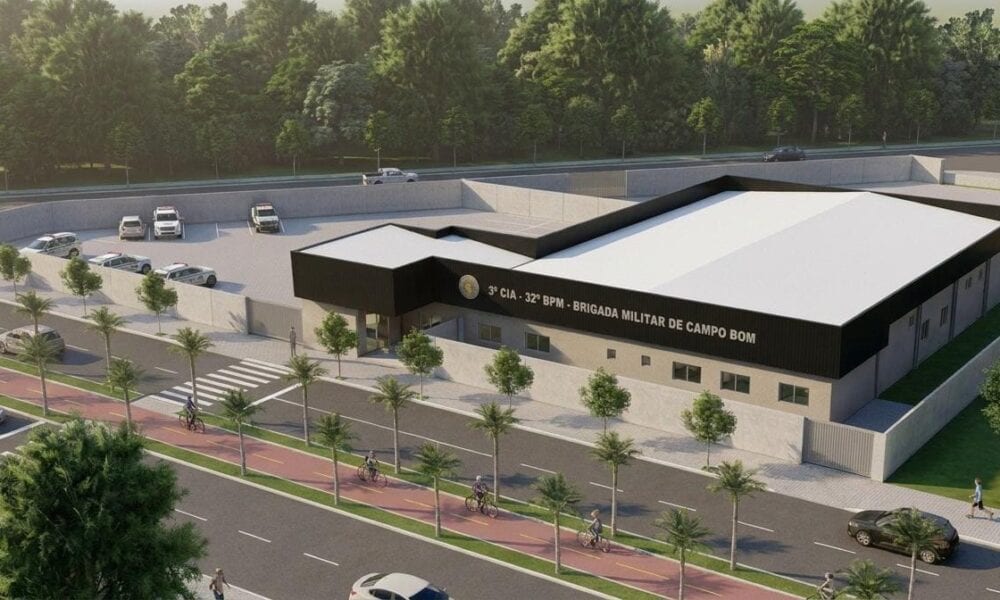 Campo Bom inicia obra da nova sede da Brigada Militar por R$2,825 milhões