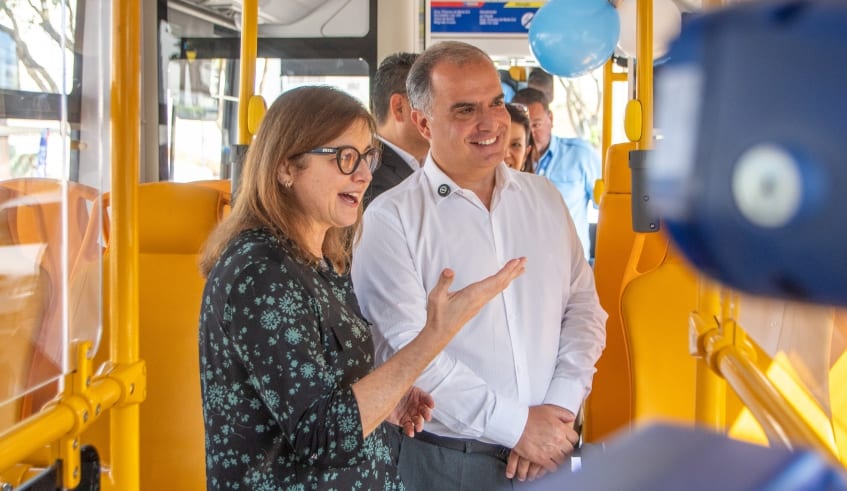Mogi apresenta primeiro ônibus 100% elétrico e zero emissão