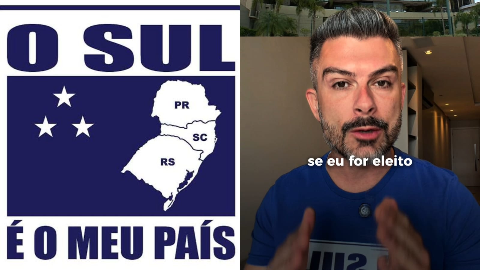 Bruno Souza promete plebiscito para SC decidir se sai do pacto federativo