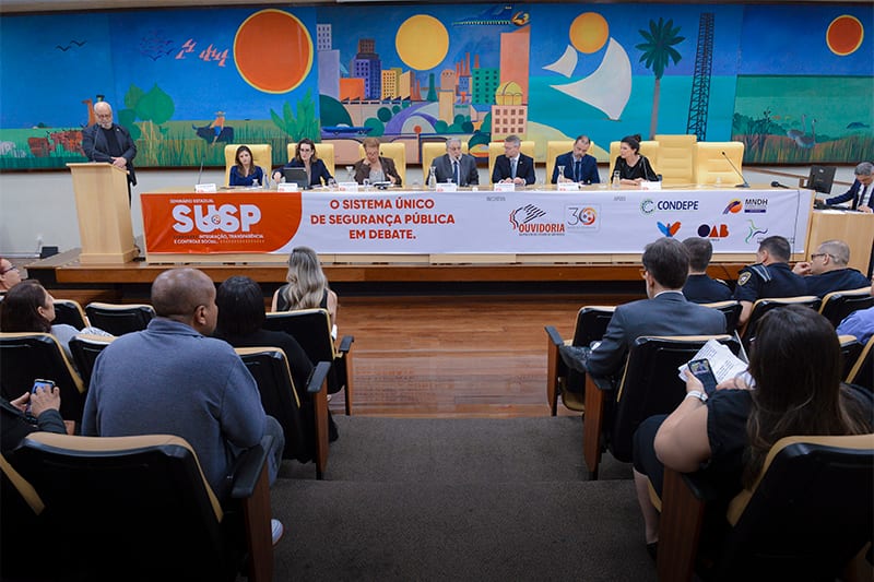 Seminário debate implementação do Sistema Único de Segurança Pública