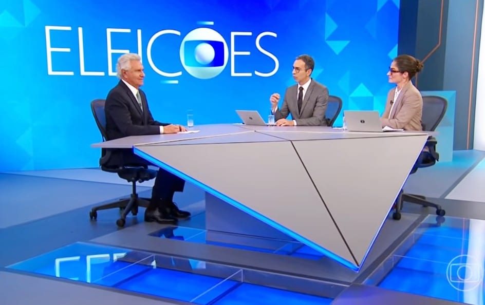 Em sabatina do Jornal Nacional, Caiado dá posicionamento sobre anistia ao 8/1