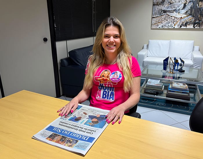Bia Alves é candidata a deputada estadual