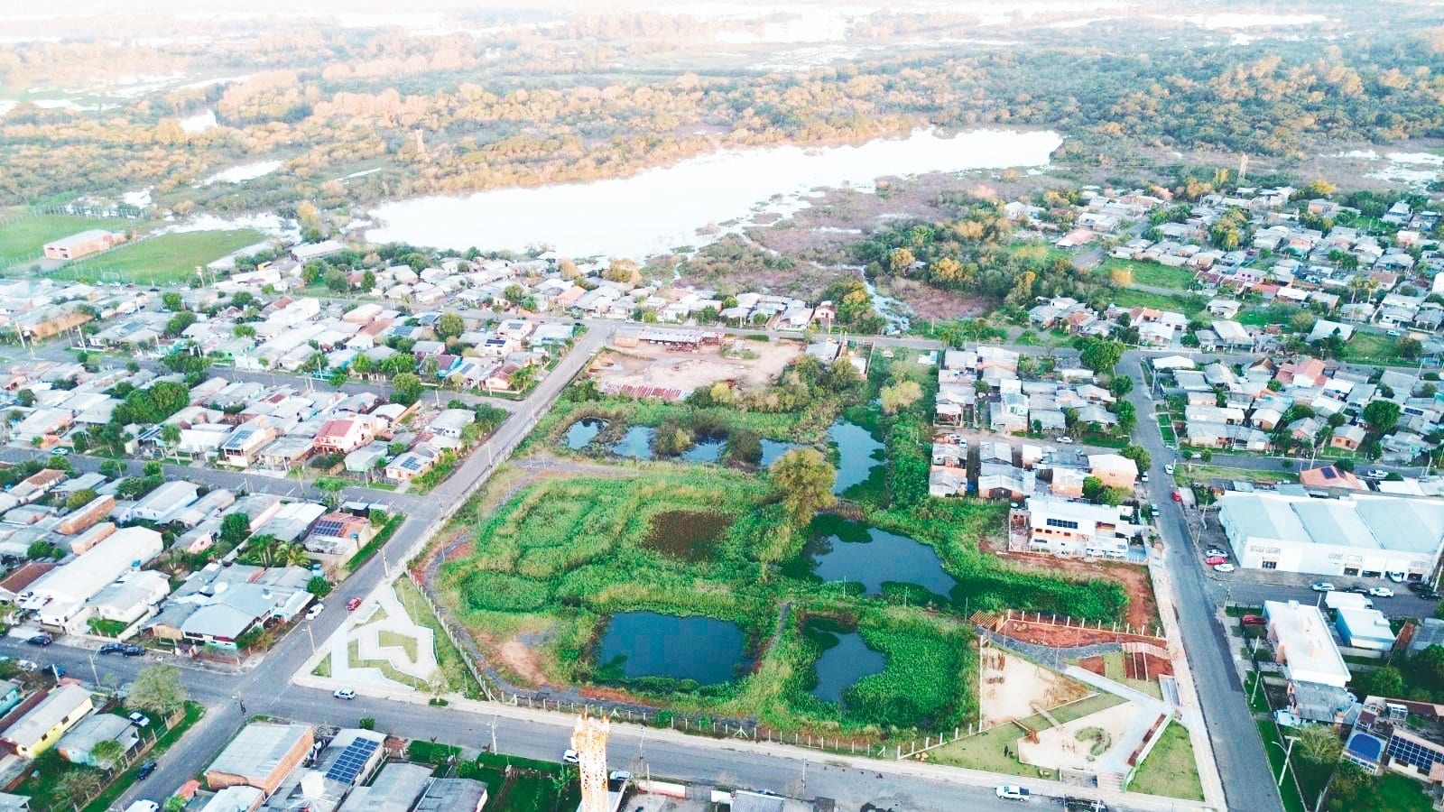 Campo Bom é finalista estadual com parque de saneamento ecológico
