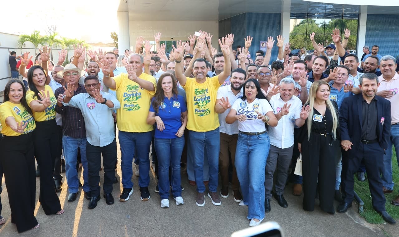 Eduardo Gomes e Dorinha reúnem prefeitos e aliados para agradecer desempenho no primeiro turno e alinhar estratégias par