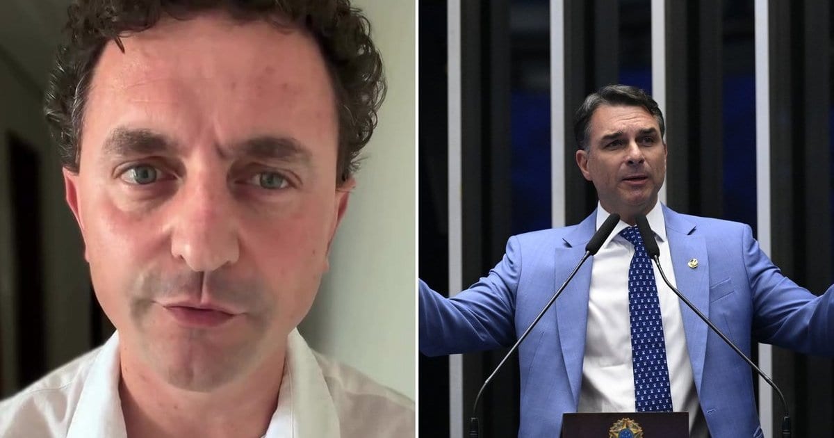 Deputado Rafael Pezenti (MDB-SC) pede voto em Flávio Bolsonaro já no 1º turno