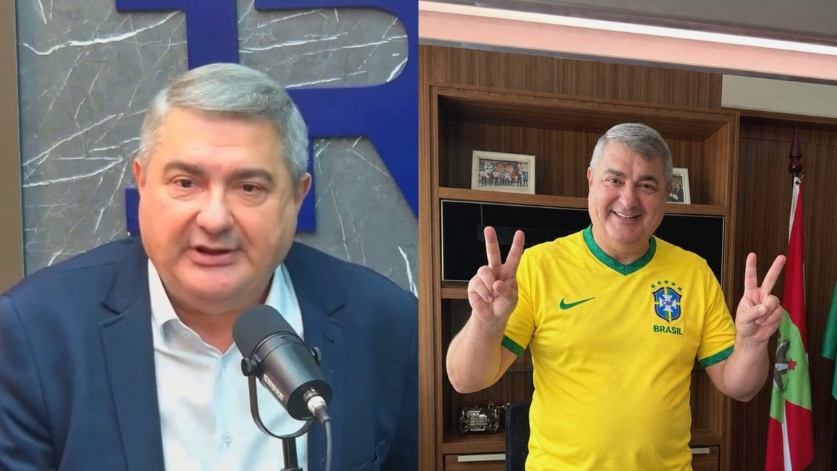 Lunelli reafirma no Instagram o voto em Flávio Bolsonaro que prometeu no Jornal Razão para o segundo turno
