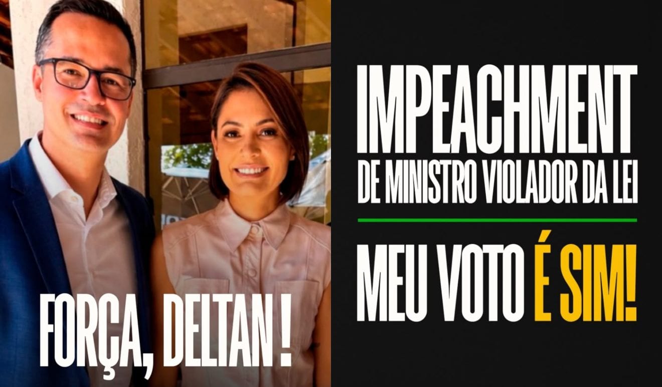 Michelle Bolsonaro apoia Deltan após TSE suspender campanha