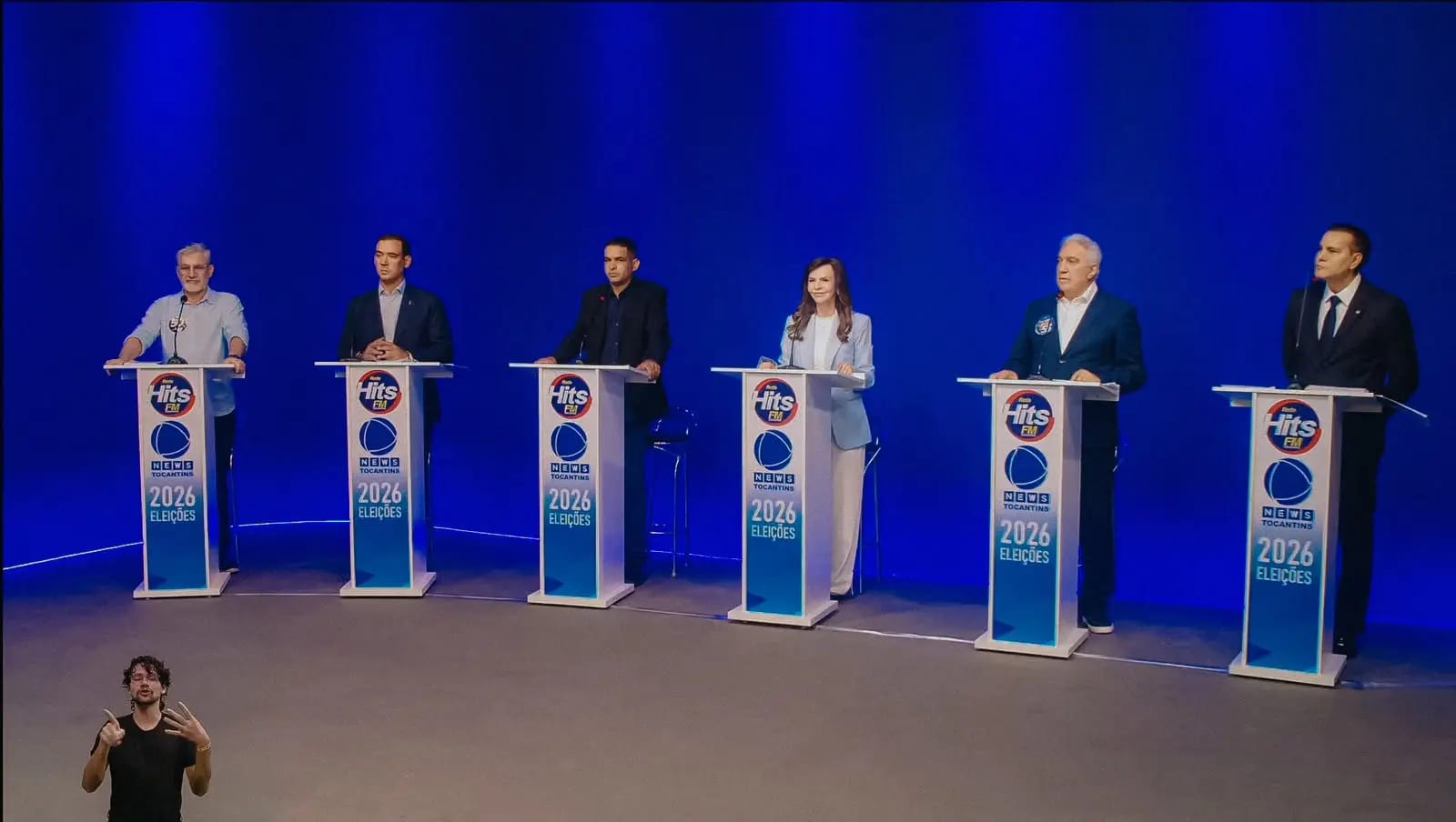 Debate morno no Tocantins teve pouco confronto entre candidatos