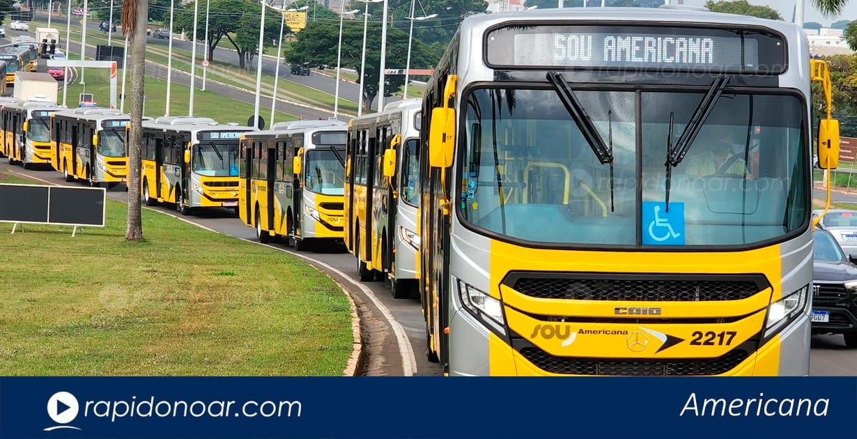 Transporte coletivo em Americana será gratuito neste domingo (25)