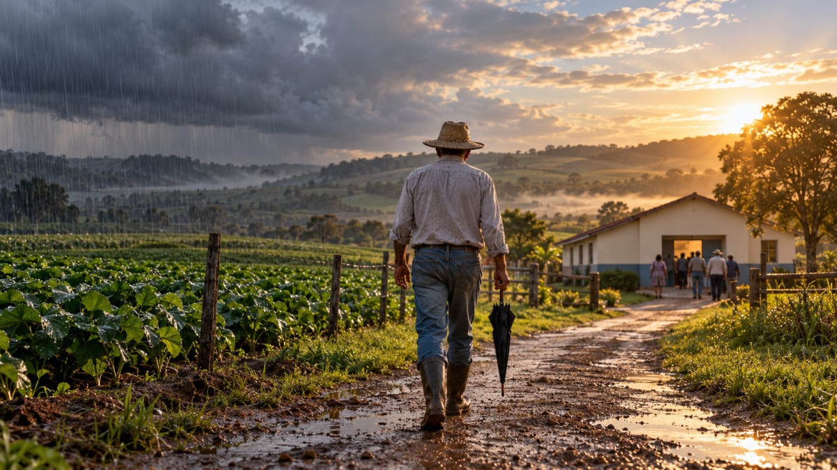 Faça chuva ou faça sol, o agro também vai às urnas hoje