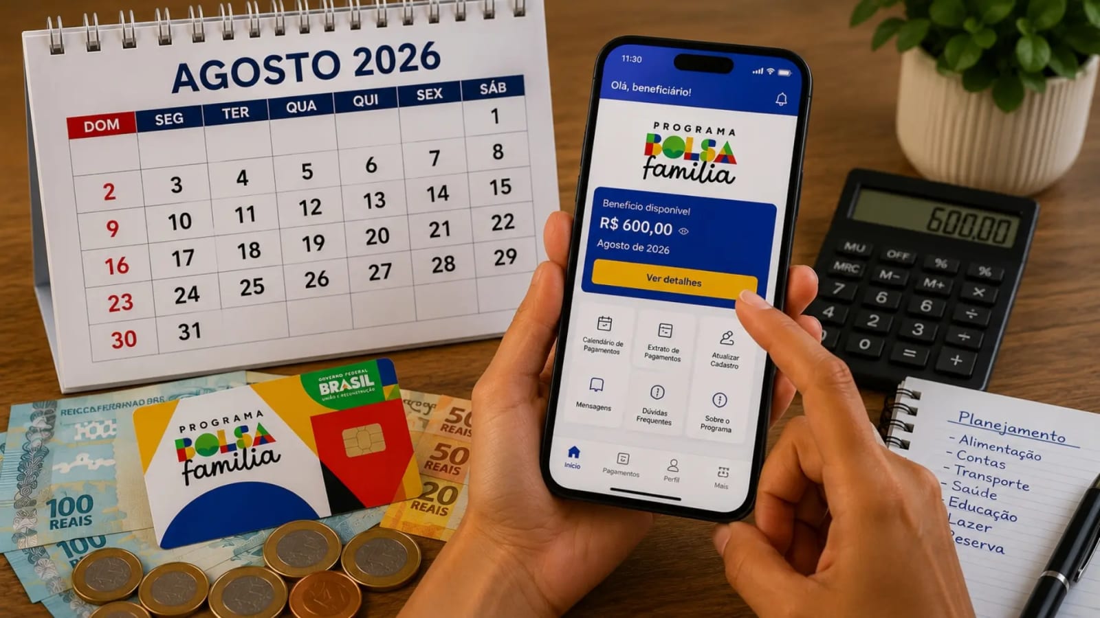 Bolsa Família encerra pagamentos de agosto em 31 de agosto para NIS final 0