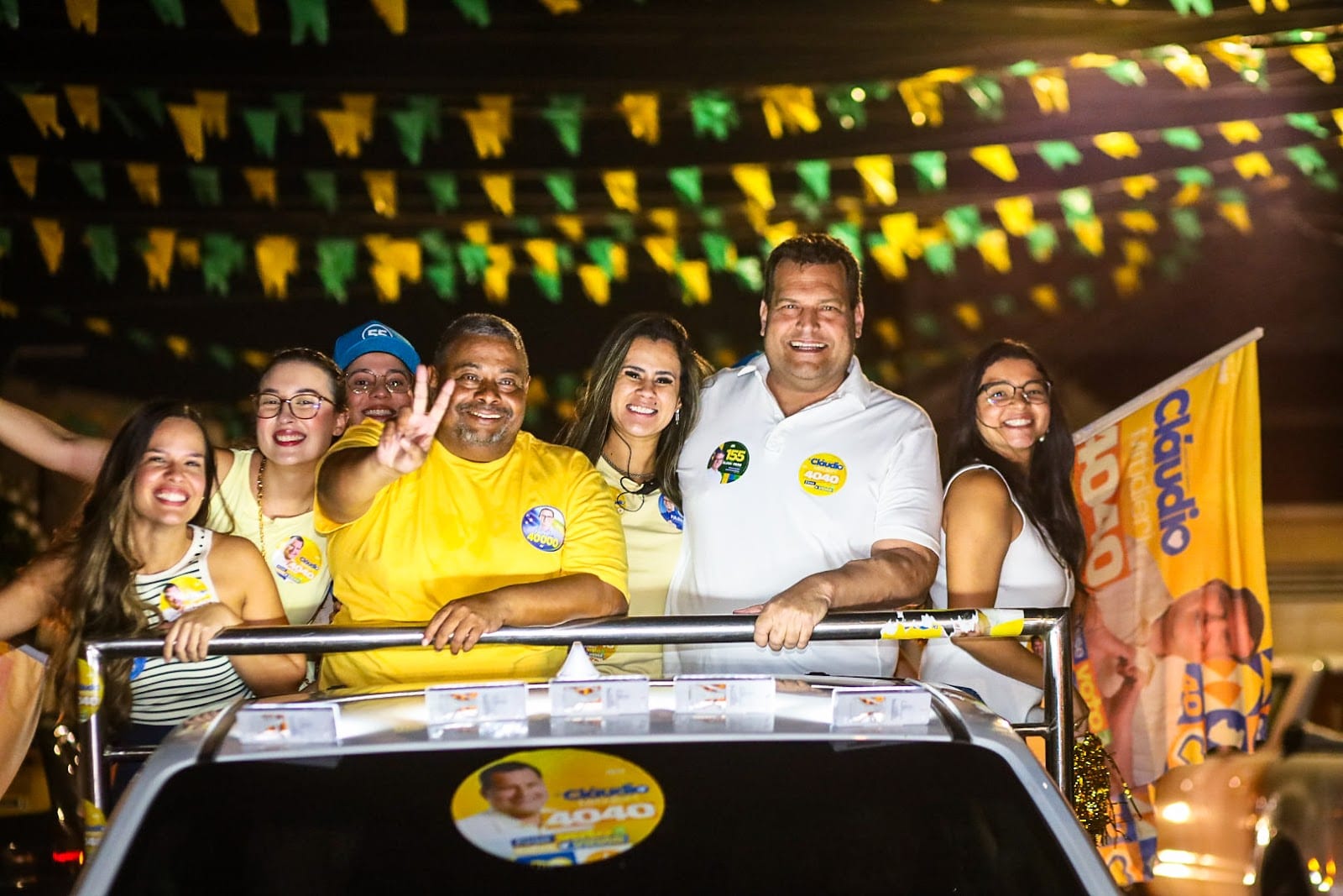 Cláudio Mitidieri recebe apoio em carreatas na Grande Aracaju