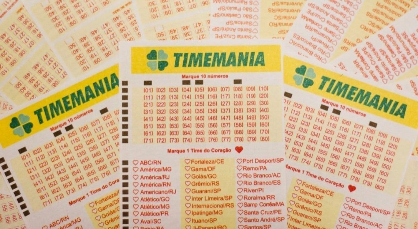 Timemania acumula prêmio de R$ 11,3 milhões; veja os números e rendimento