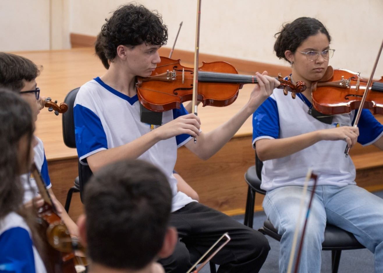 Instituição Aparecido Savegnago promove Concerto Pedagógico de Clarinete, Saxofone e Viola