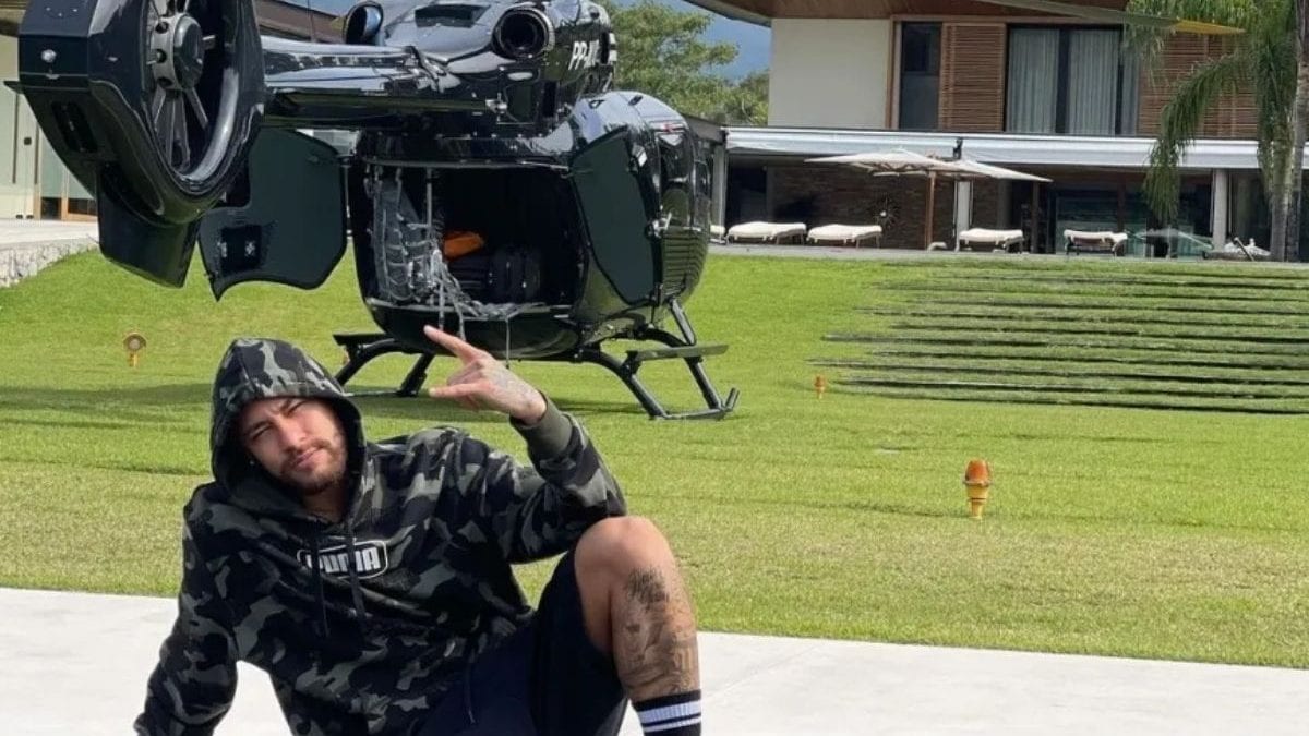 Helicóptero de Neymar de R$ 50 milhões que vira UTI e corta SP com um tanque deve ser fabricado no Brasil após pedido de