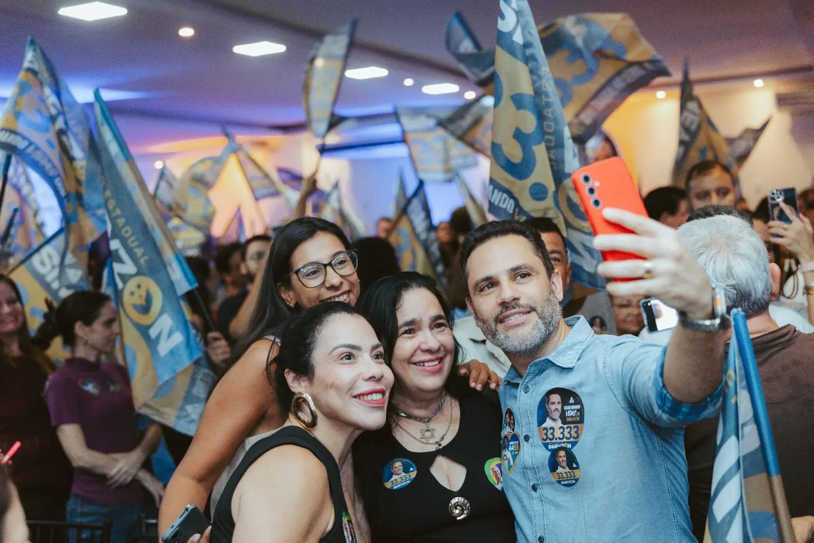 Simeyzon amplia agenda a uma semana do primeiro turno em Goiás