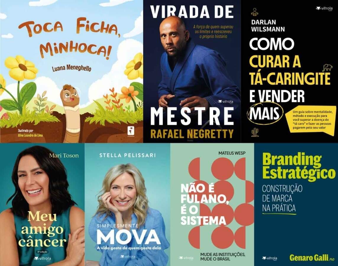 Vitrola leva sete autores à Feira do Livro e aposta na diversidade para ampliar conexão com leitores