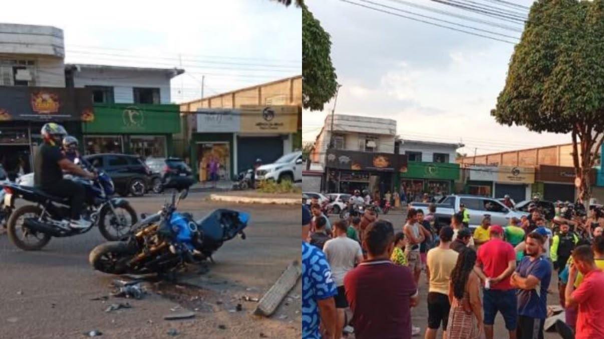 Acidente fatal entre caminhonete e motocicleta em Altamira deixa um morto