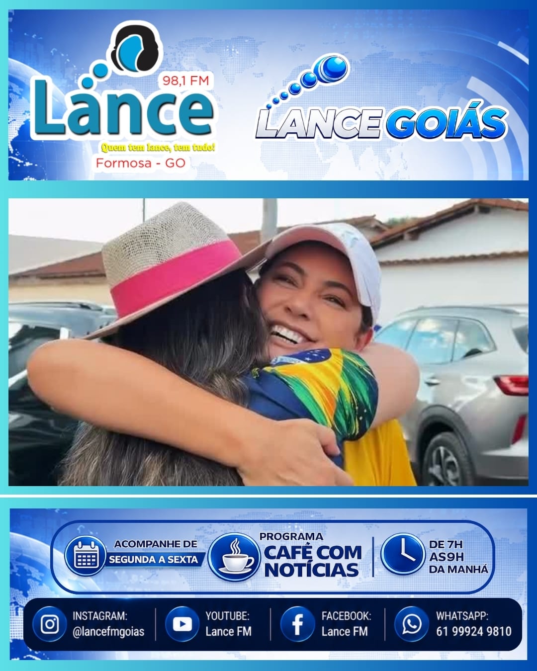Com presença de Michelle Bolsonaro, carreata do PL movimenta Formosa.