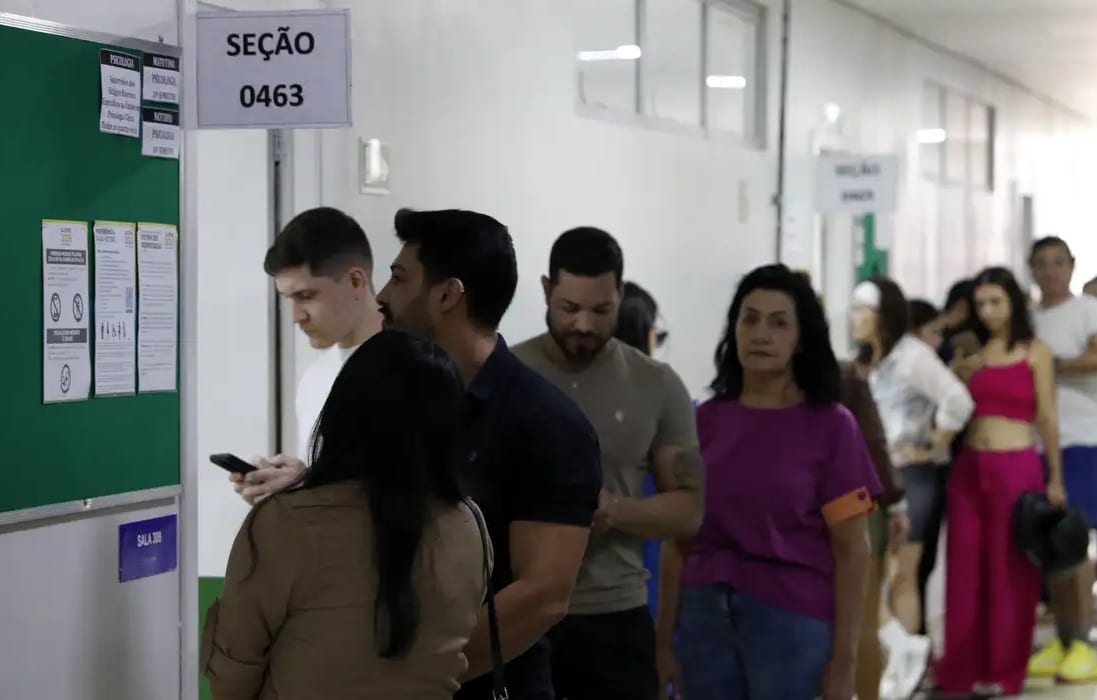 Dados sobre comparecimento de eleitores estão em processamento