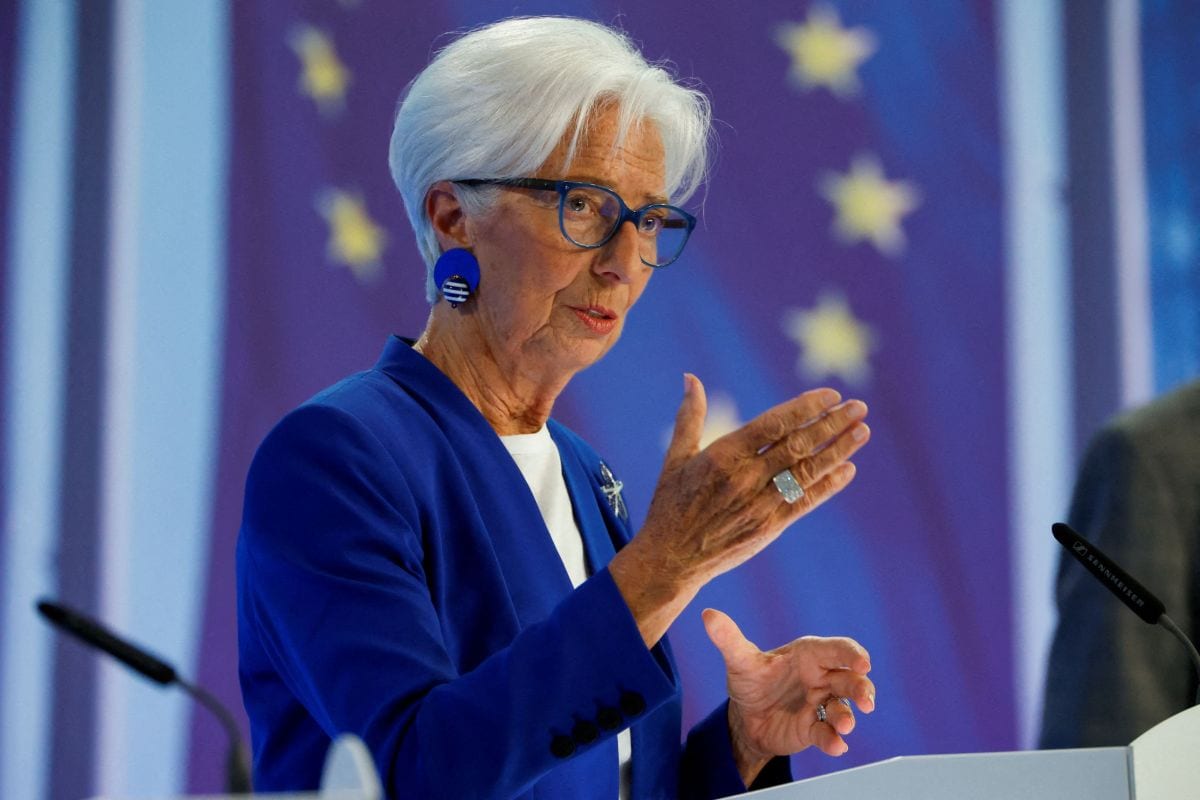 Presidente do BCE, Christine Lagarde, renuncia e deixará cargo em fevereiro