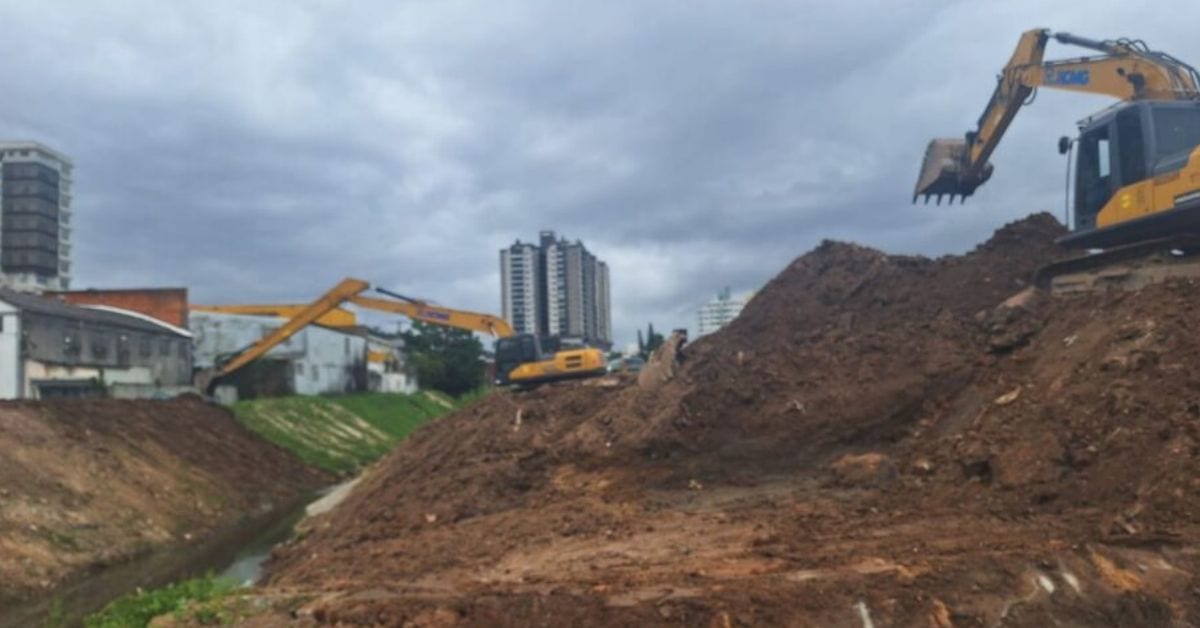 São José cria área para reter 6 milhões de litros e reduzir alagamentos