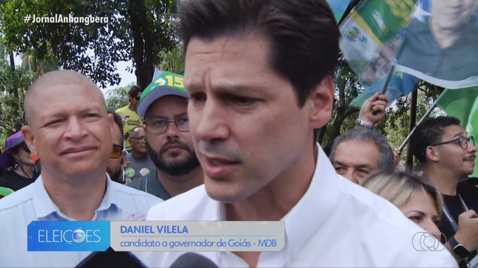 Daniel Vilela promete investir em rodovias para escoar grãos