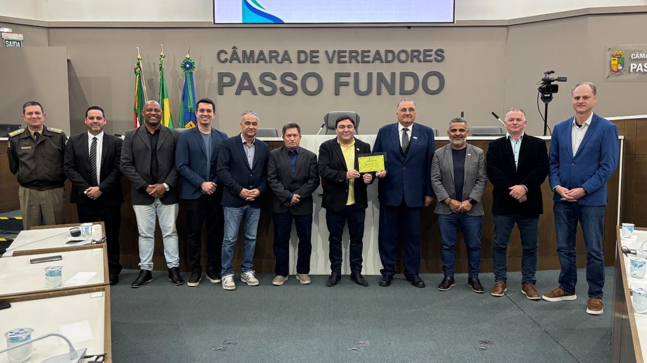 Mauro Sparta recebe título de Cidadão Emérito de Passo Fundo