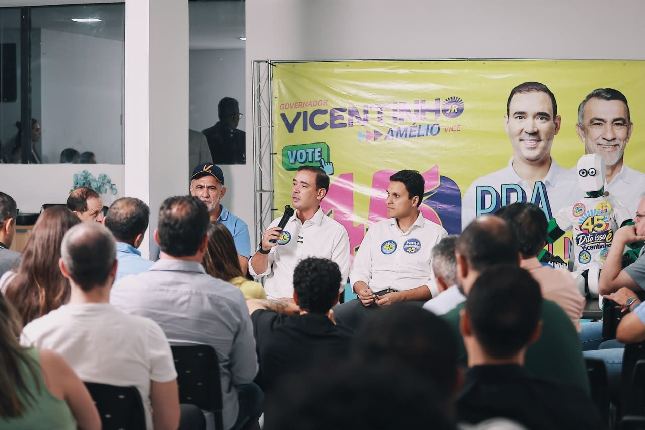 Vicentinho assume compromisso com inovação e reúne setor para discutir modernização do Tocantins