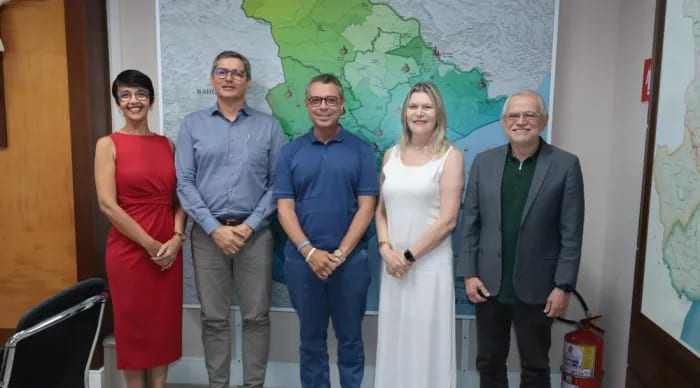 Governador Fábio Mitidieri recebe presidente da Associação Brasileira de Educação em Engenharia