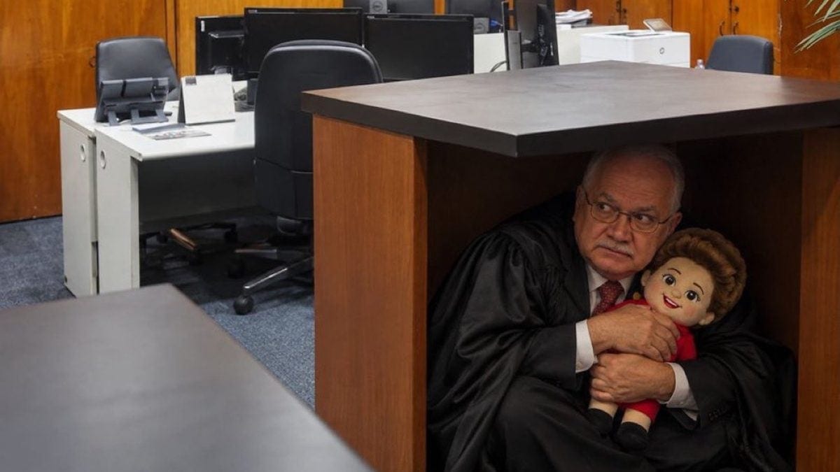 Fachin vira alvo de memes enquanto crise no STF escala