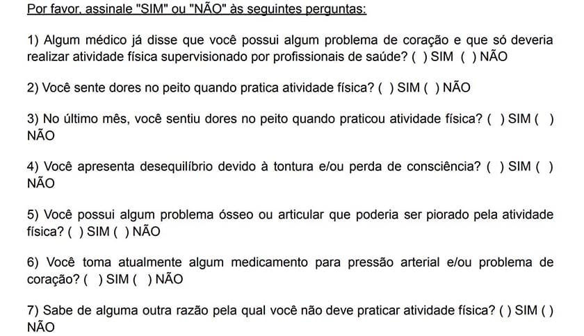 CÂMARA. Edis votam projeto que flexibiliza o atestado médico em academias para alunos de 15 a 69 anos