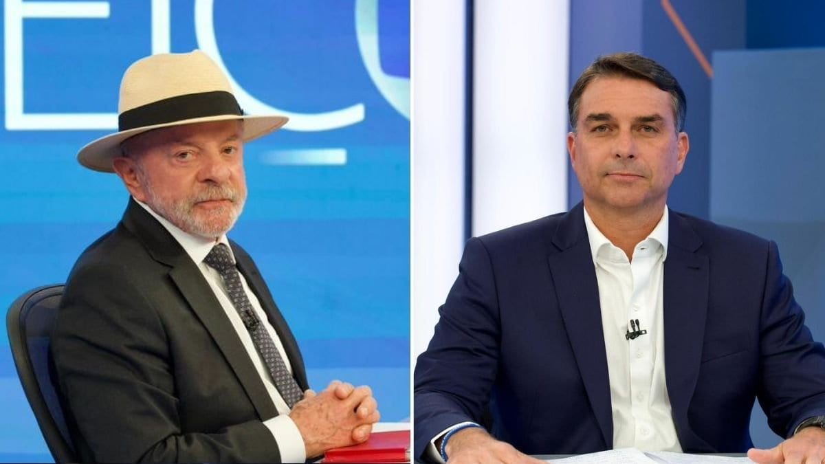 Veículos de comunicação cobram definição de Lula e Flávio sobre presença em debate