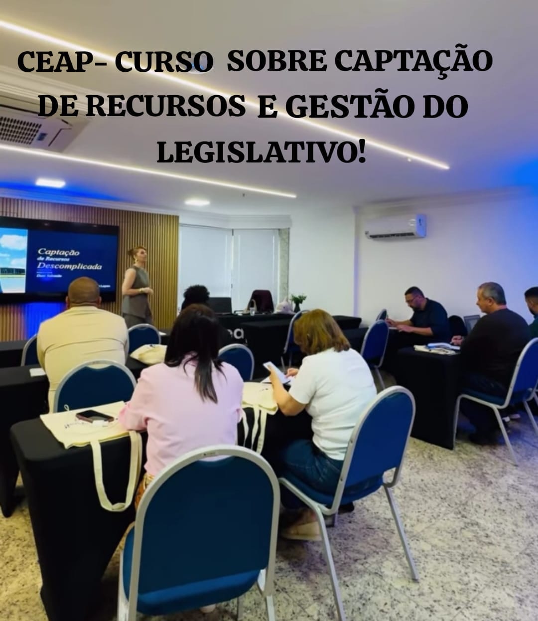 Presidente da Câmara de Lagoão participa de capacitação em Brasília e encaminha pedidos de recursos para o município