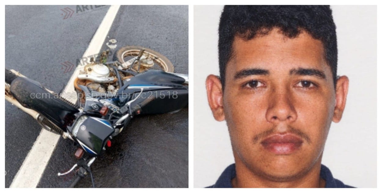 Motociclista morre após sofrer grave acidente em rodovia no interior de SP