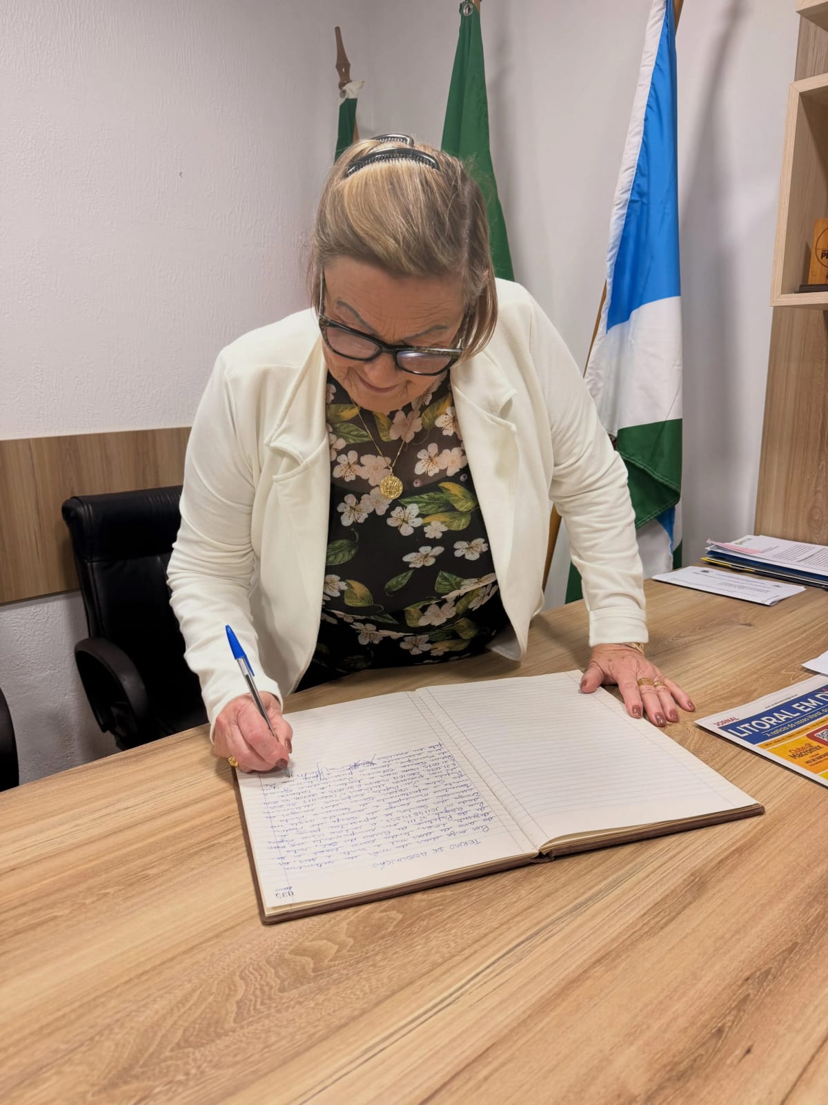 Vera Rejane toma posse como prefeita interina de Arroio do Sal