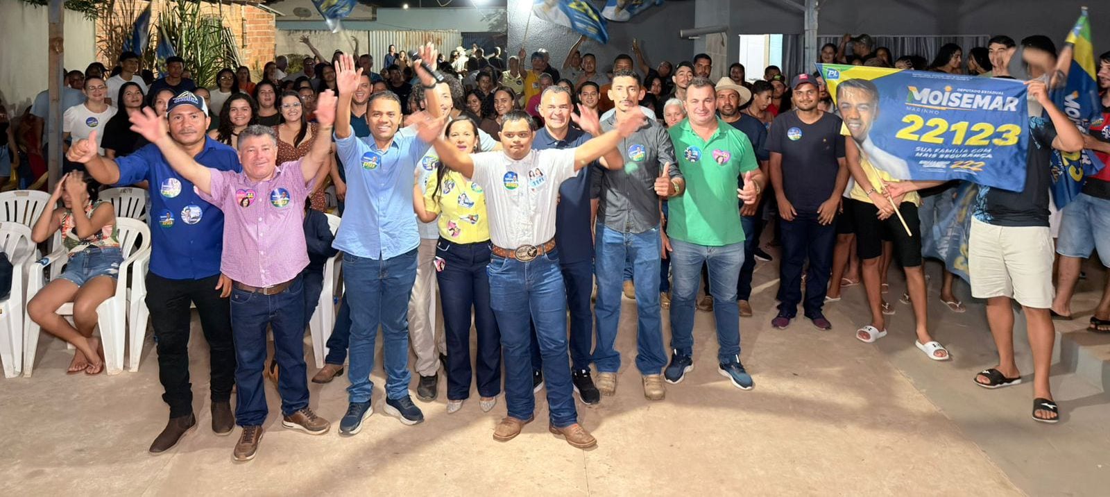 Moisemar Marinho amplia força política no Vale do Araguaia e reúne lideranças em Abreulândia