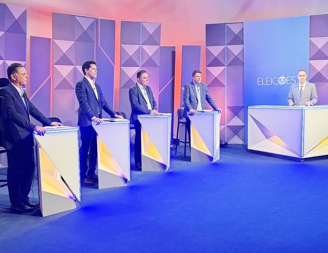 Debate em Goiás (29) teve farpas entre candidatos e poucas novidades