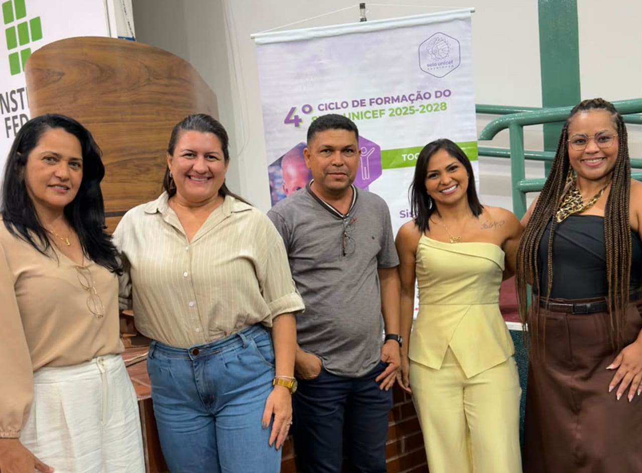 Cariri do Tocantins participa do 4º Ciclo do Selo UNICEF em Palmas