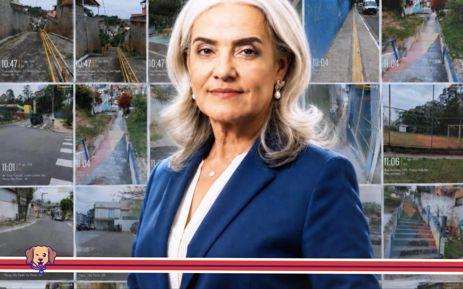 Registros mostram obras de infraestrutura em Perus associadas ao mandato de Sandra Santana