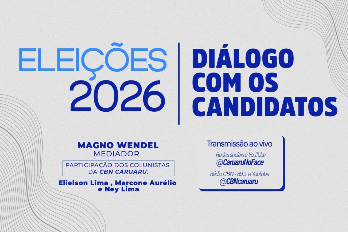 Projeto promove sabatinas com candidatos ao governo de Pernambuco e ao Senado
