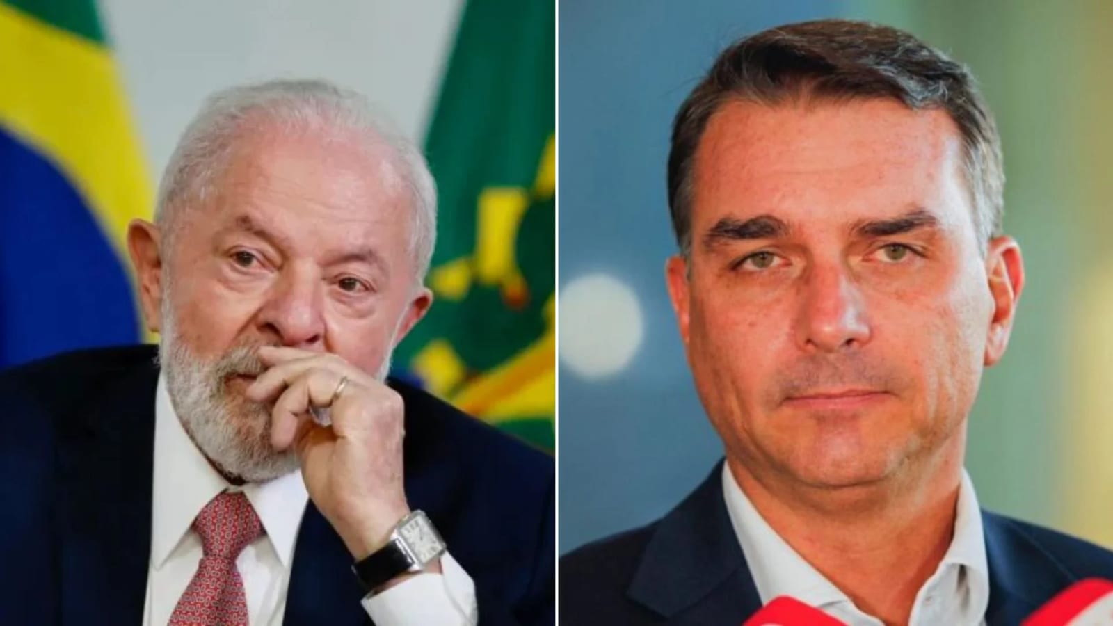 Lula tem 38,7% das intenções de voto contra 33,6% de Flávio