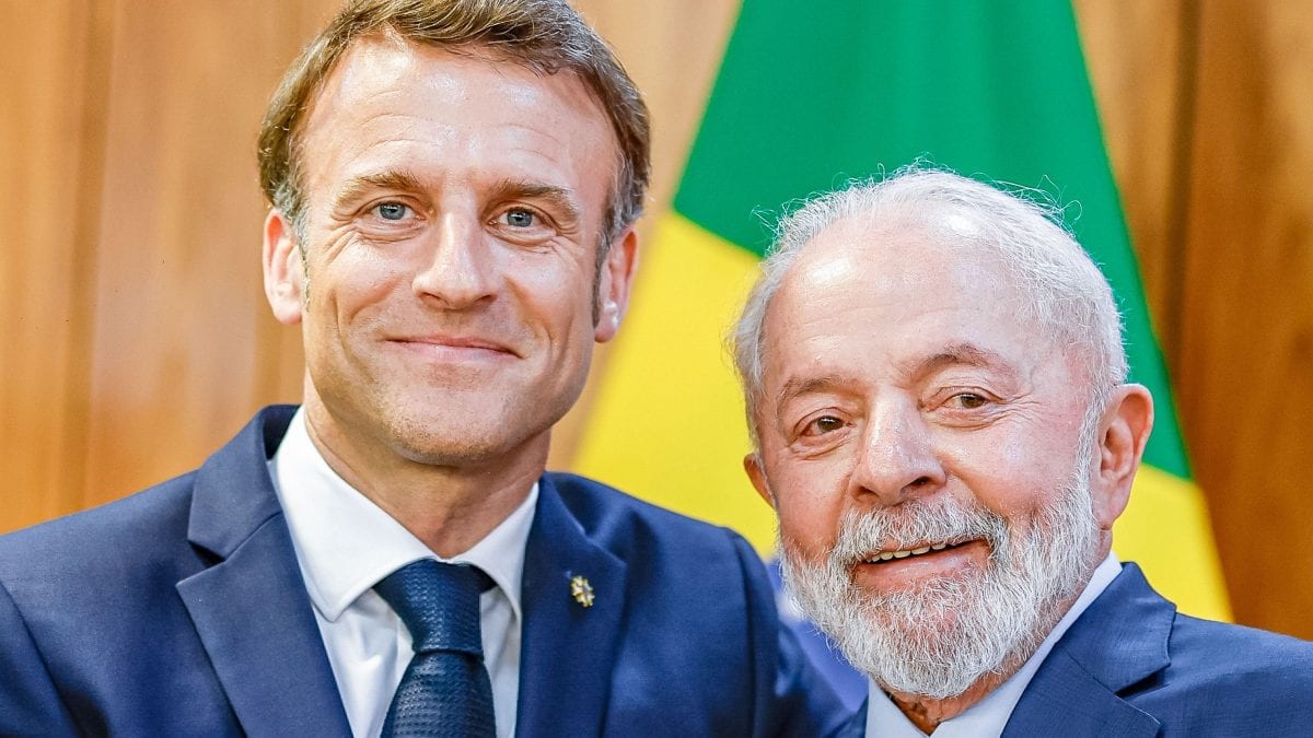 Macron parabeniza Lula pela reeleição e envia recado sobre parceria entre França e Brasil: ‘Temos muito a construir junt