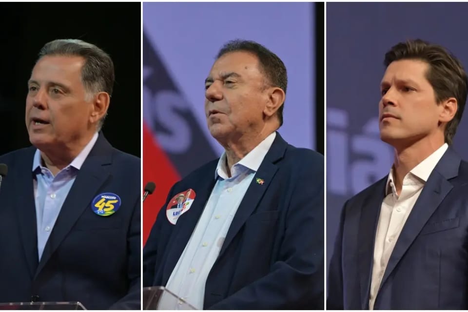 Marconi tem 38,2% de rejeição; Luis Cesar 14,4% e Daniel 12,9%