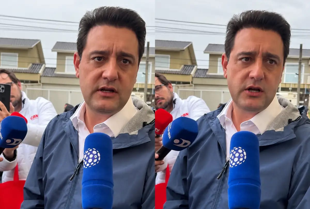 Ratinho Junior vota no 2º turno e defende mudança no Brasil