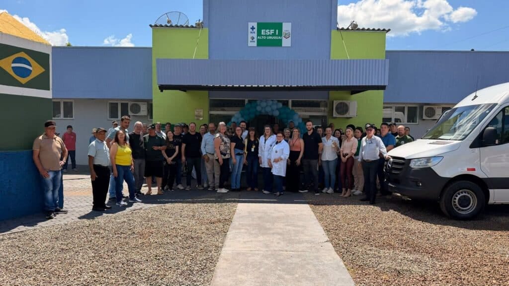 Tiradentes do Sul reinaugura unidade de saúde de Alto Uruguai