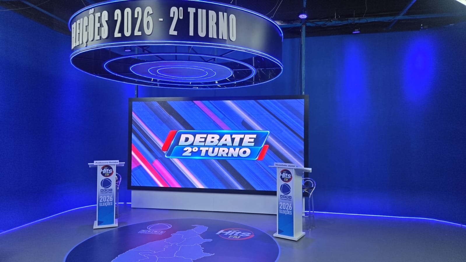Record News, Rede Hits FM, Avecom e Farcom esclarecem sobre ausência da Professora Dorinha no debate desta quinta-feira,