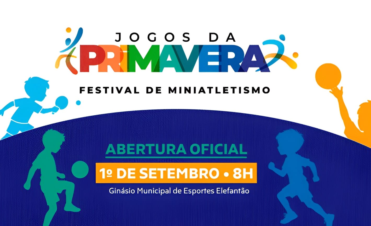 Jogos da Primavera e XII Festival de Miniatletismo reunirão mais de 5 mil estudantes em Atibaia